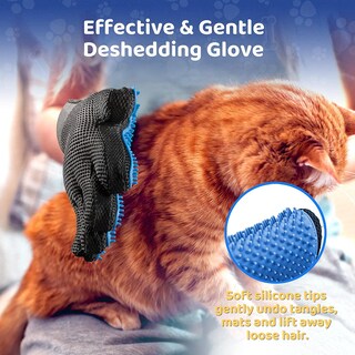Foto 2 | Guante Removedor De Pelo Para Mascotas Jieyou Gentle Grooming Para Perros Y Gatos - Venta Internacional.