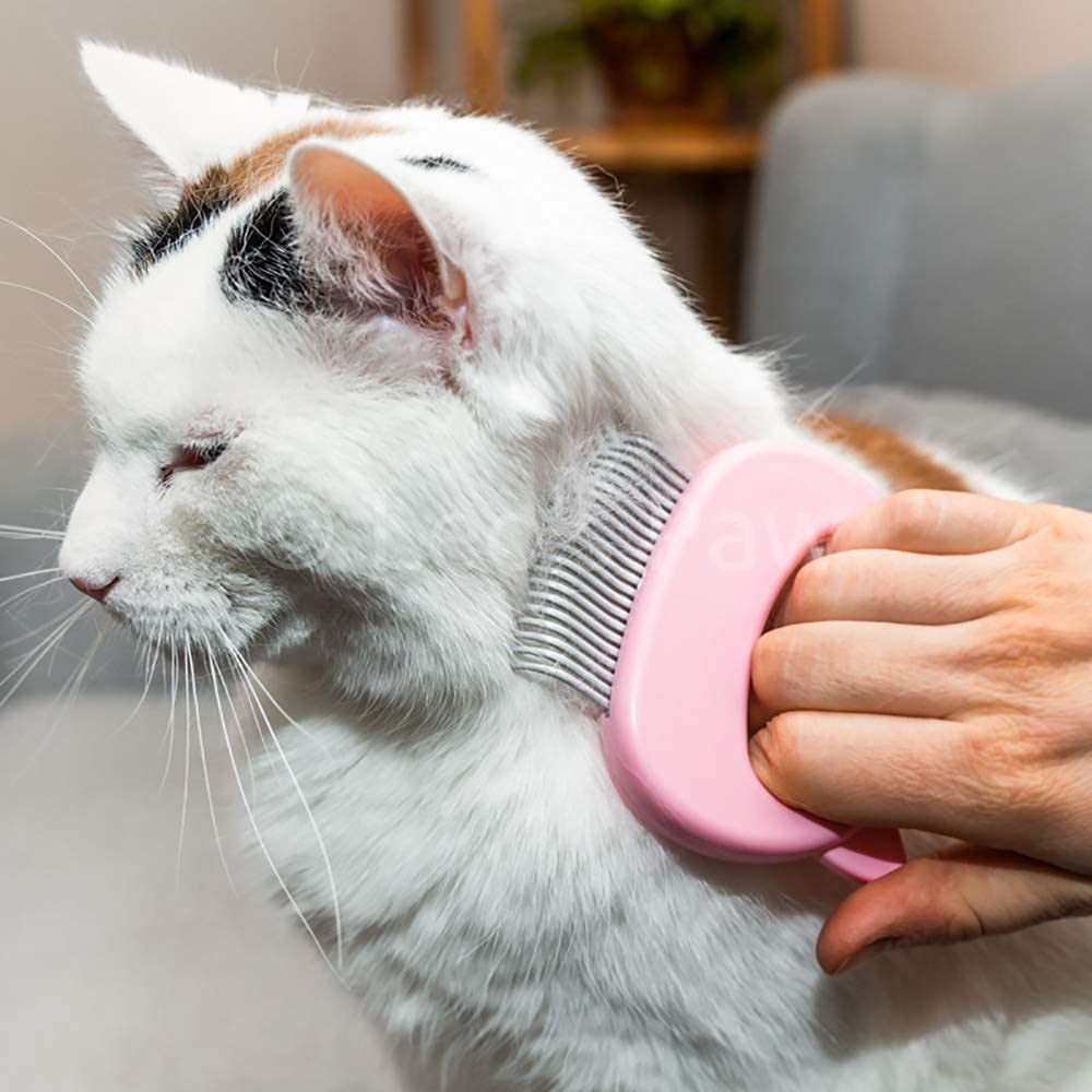 Foto 7 pulgar | Peine De Masaje Depilatorio Para Gatos, Perros Y Conejitos (menta) - Venta Internacional.