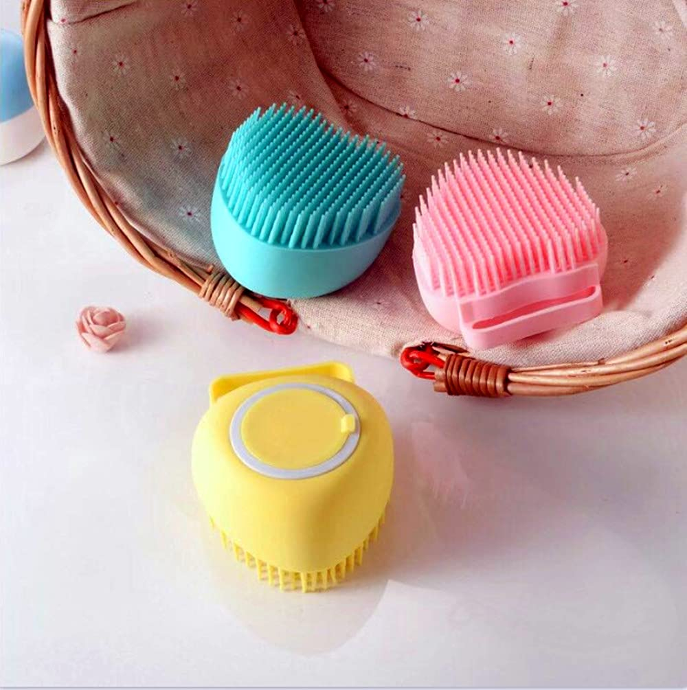 Foto 7 pulgar | Cepillo De Baño Para Perros Jieyou De Goma De Silicona Para Perros Y Gatos - Venta Internacional.