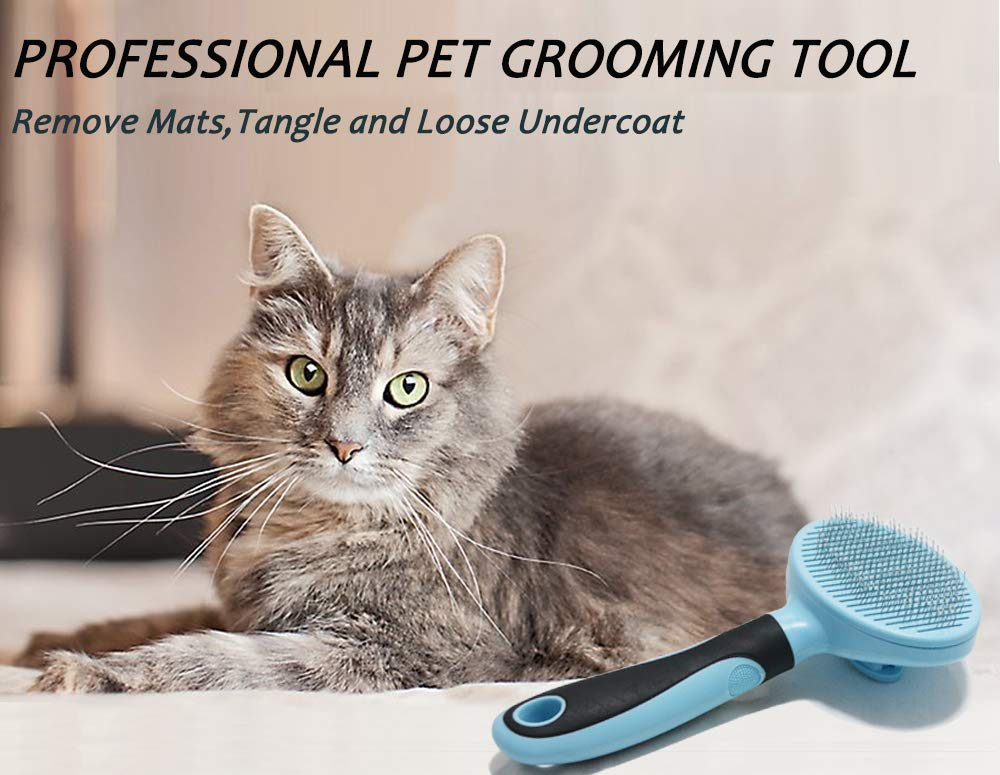 Foto 6 pulgar | Pet Brush Jieyou Soft, Herramienta De Aseo Suave Para Perros Y Gatos - Venta Internacional.