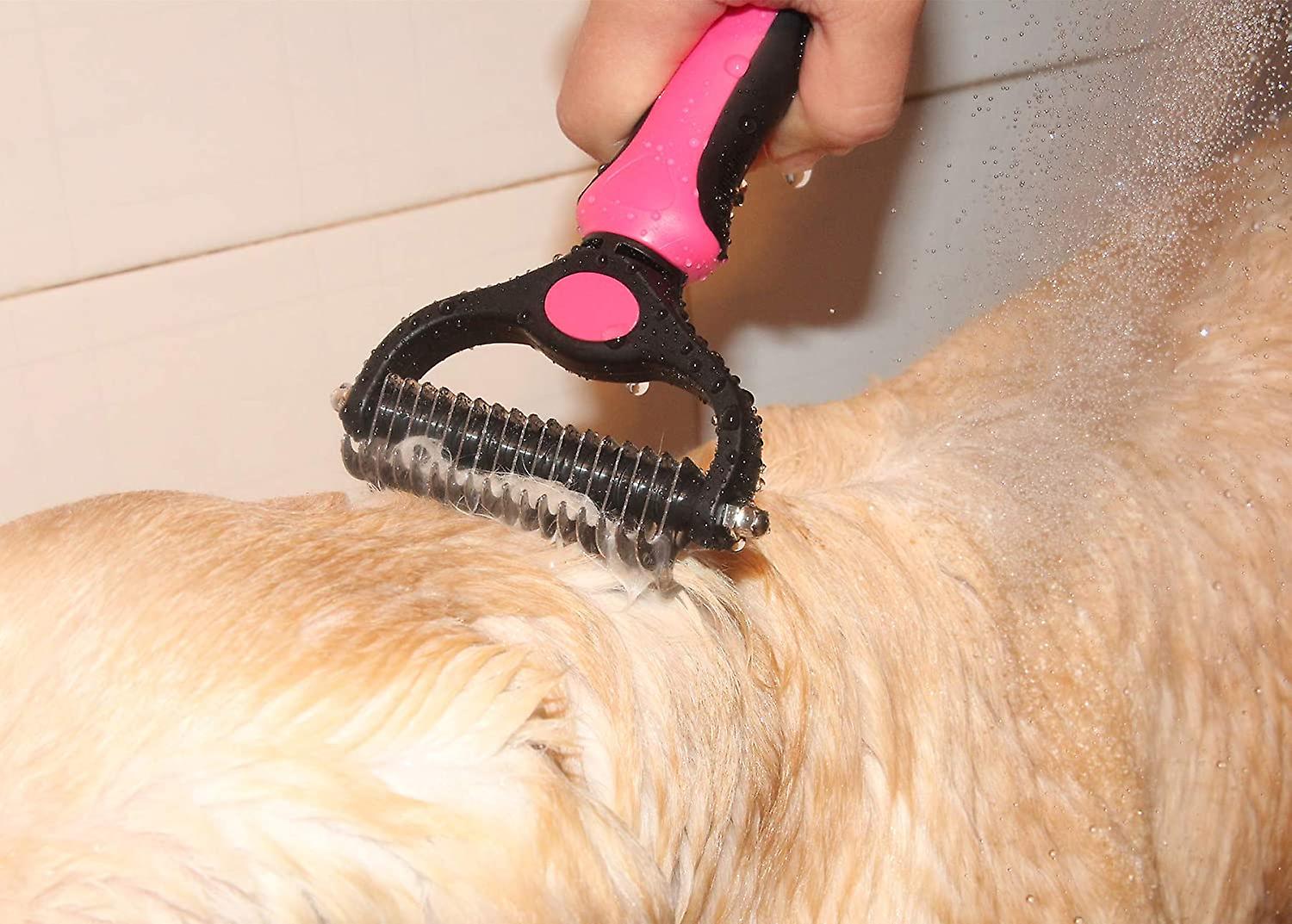 Foto 5 pulgar | Cepillo De Aseo Para Mascotas Huoguo, De Doble Cara, Para Quitar Pelo - Venta Internacional.
