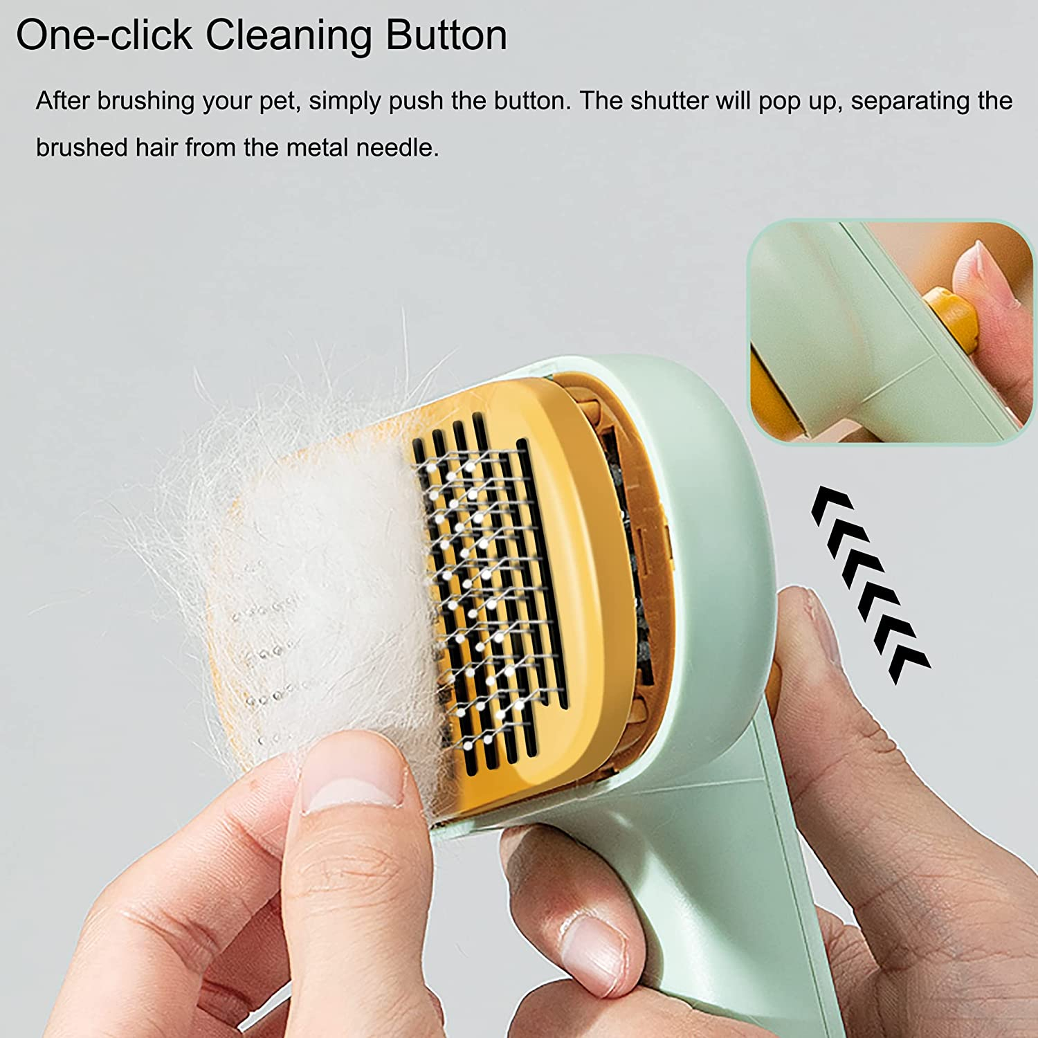 Foto 7 pulgar | Pet Grooming Brush Jieyou Cat Brush Para Perros Y Gatos - Venta Internacional.