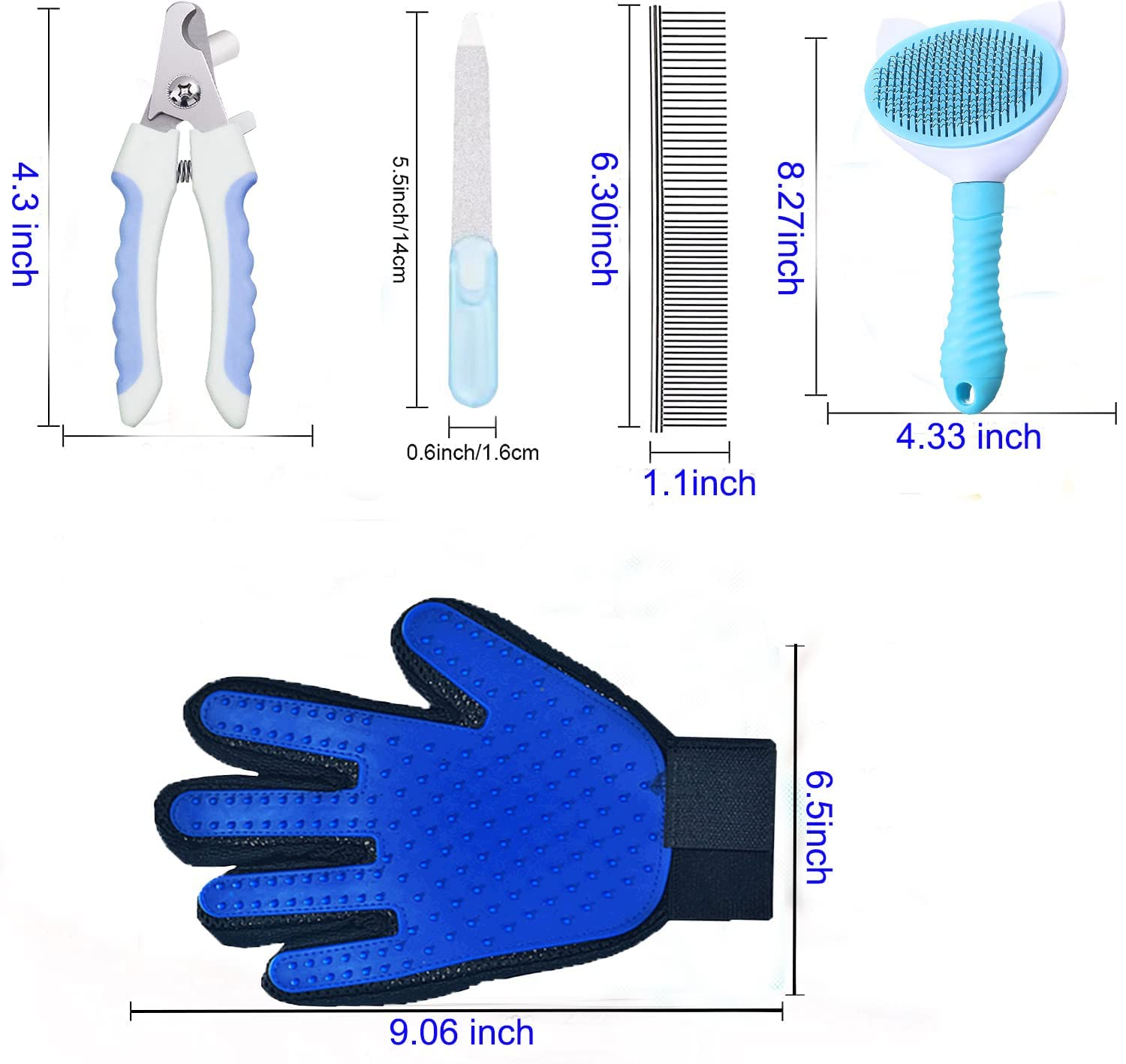 Foto 8 pulgar | Kit De Aseo Jieyou 6 Cepillos Autolimpiantes Con Guantes - Venta Internacional.