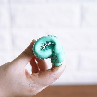 Foto 3 | Juguetes Masticables De Silicona Para Gatos Huoguo, Para Limpieza De Molares - Venta Internacional.