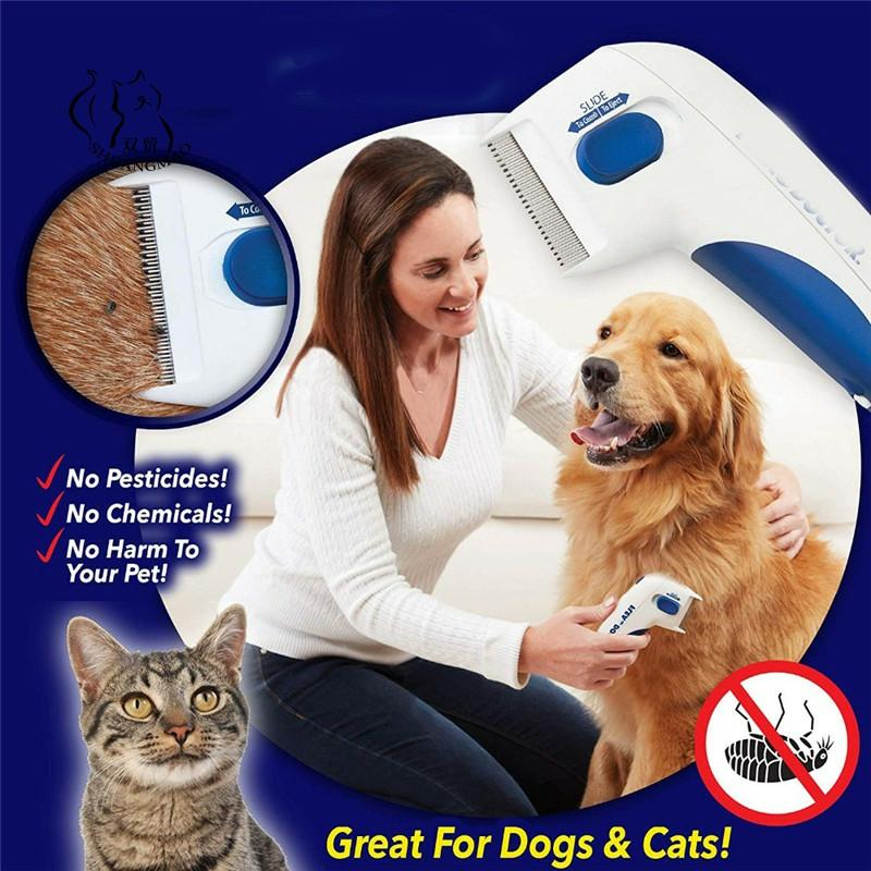 Foto 3 pulgar | Peine Antipulgas Eléctrico Sanlin Beans Para Perros Y Gatos - Venta Internacional.