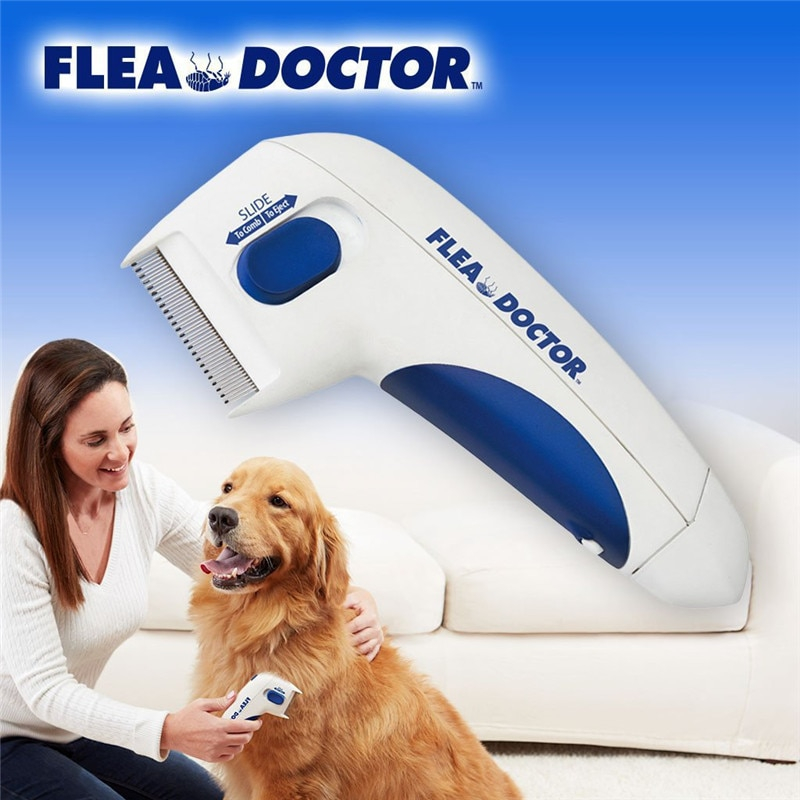Foto 5 pulgar | Peine Antipulgas Eléctrico Sanlin Beans Para Perros Y Gatos - Venta Internacional.