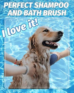 Foto 5 | Cepillo De Baño Para Perros Jieyou, Goma De Masaje Relajante Para Perros - Venta Internacional.