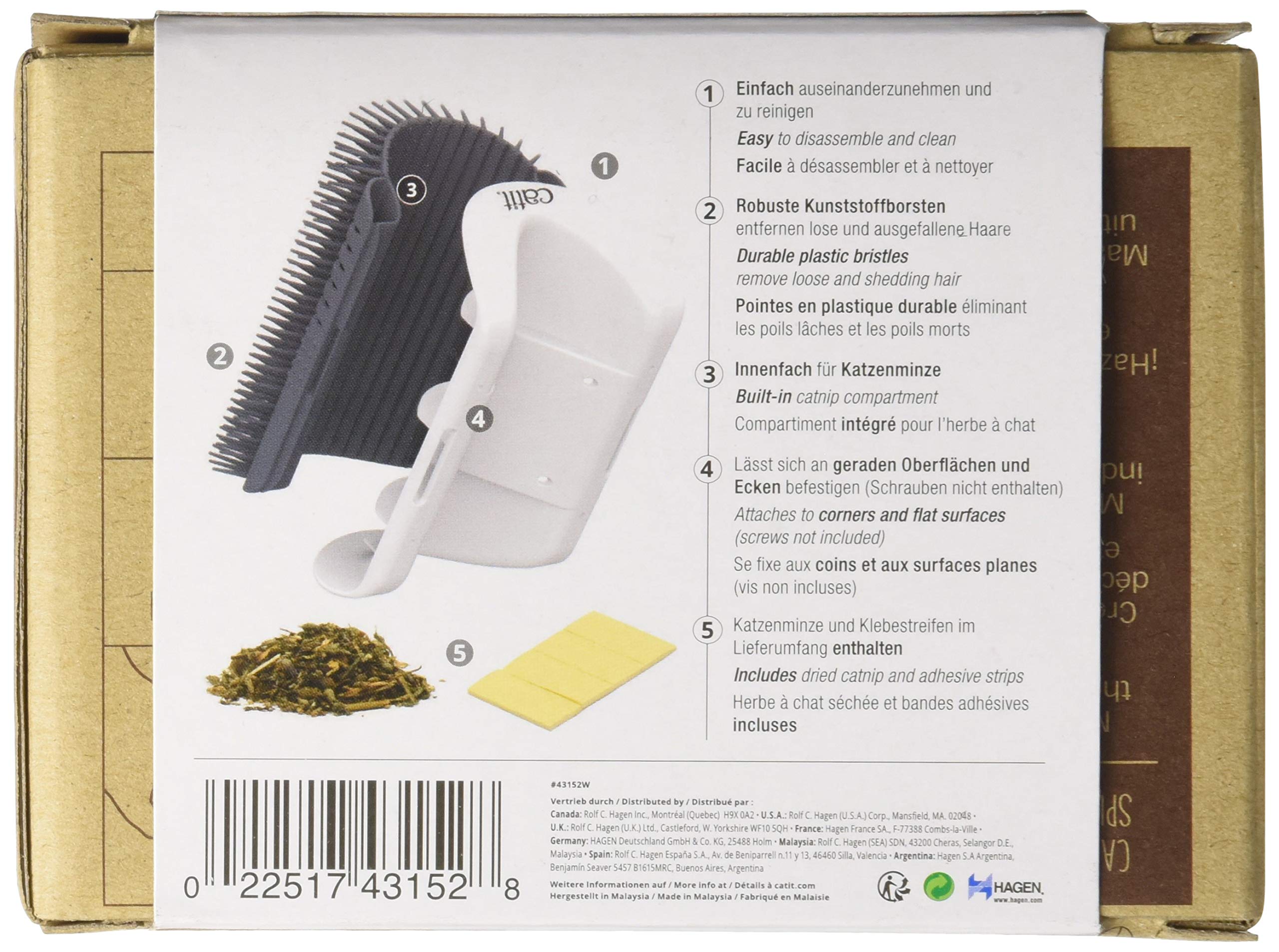 Foto 5 pulgar | Juguete Interactivo Self Groomer Cat Brush Catit Senses 2.0 - Venta Internacional.