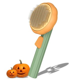 Foto 1 | Slicker Brush Jieyou Pet Pumpkin, Autolimpiante, Para Perros Y Gatos - Venta Internacional.