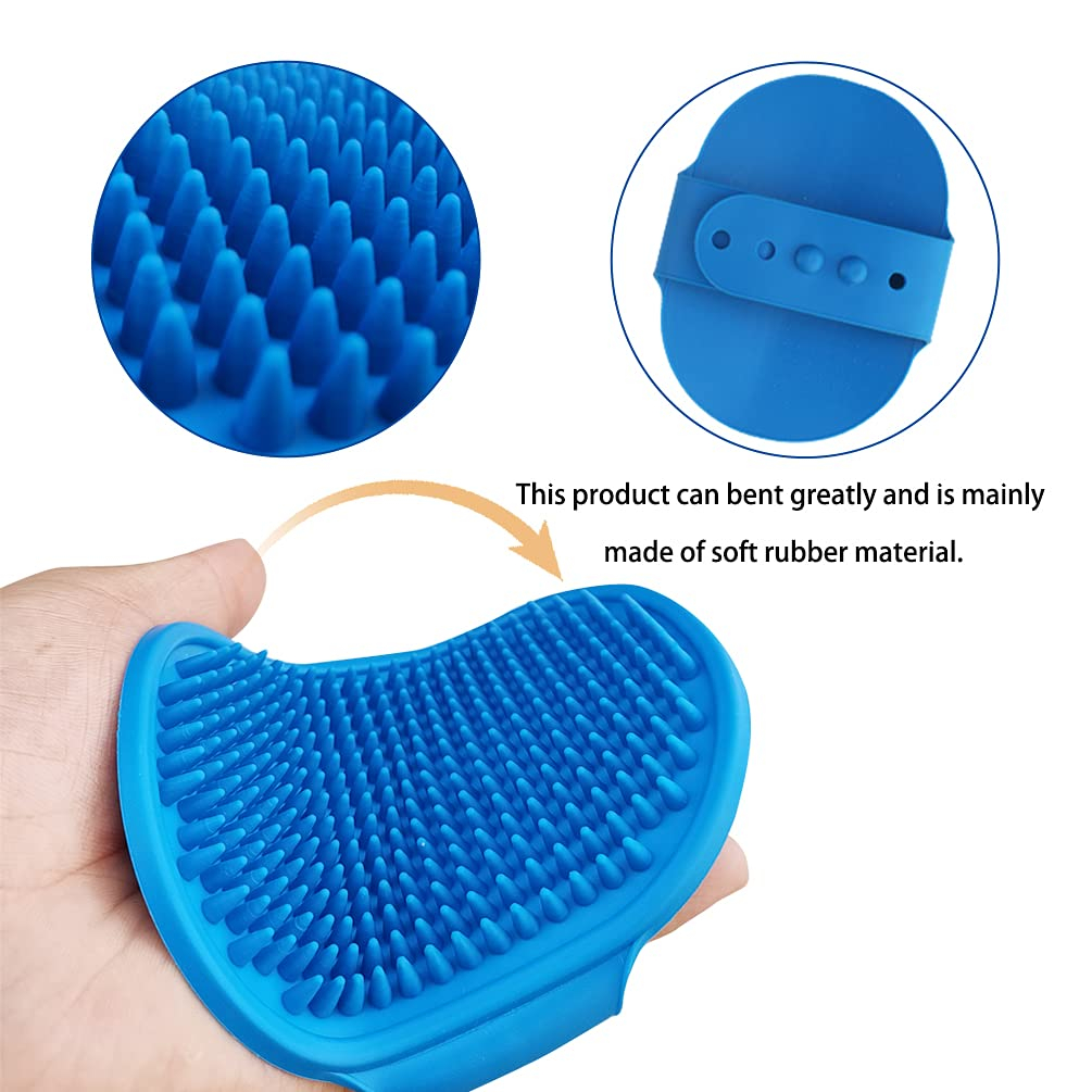 Foto 4 pulgar | Cepillo De Aseo Para Perros Jieyou Con Peine De Goma Relajante Para Masajes - Venta Internacional.