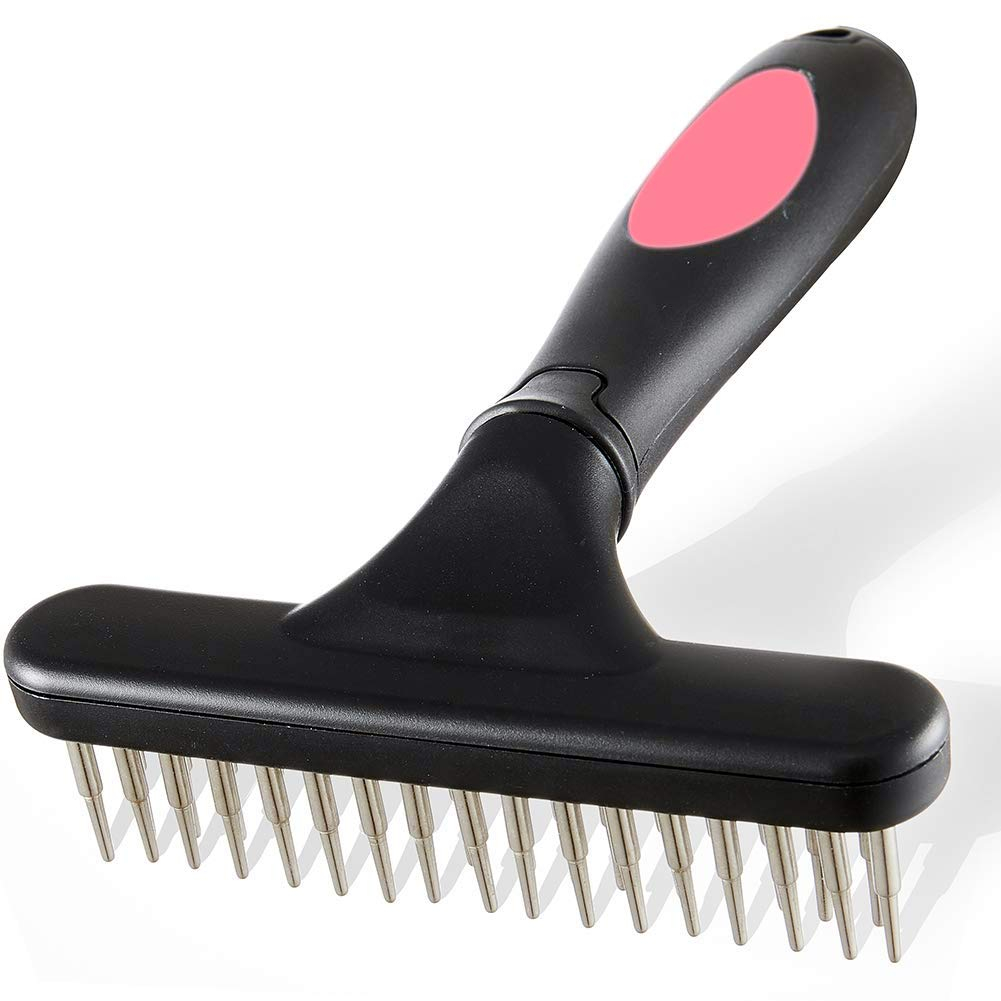 Foto 2 pulgar | Pet Grooming Rake Jieyou - Alfileres De Doble Hilera Para Perros Y Gatos - Venta Internacional.