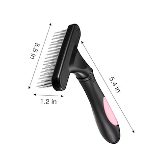 Foto 3 | Pet Grooming Rake Jieyou - Alfileres De Doble Hilera Para Perros Y Gatos - Venta Internacional.