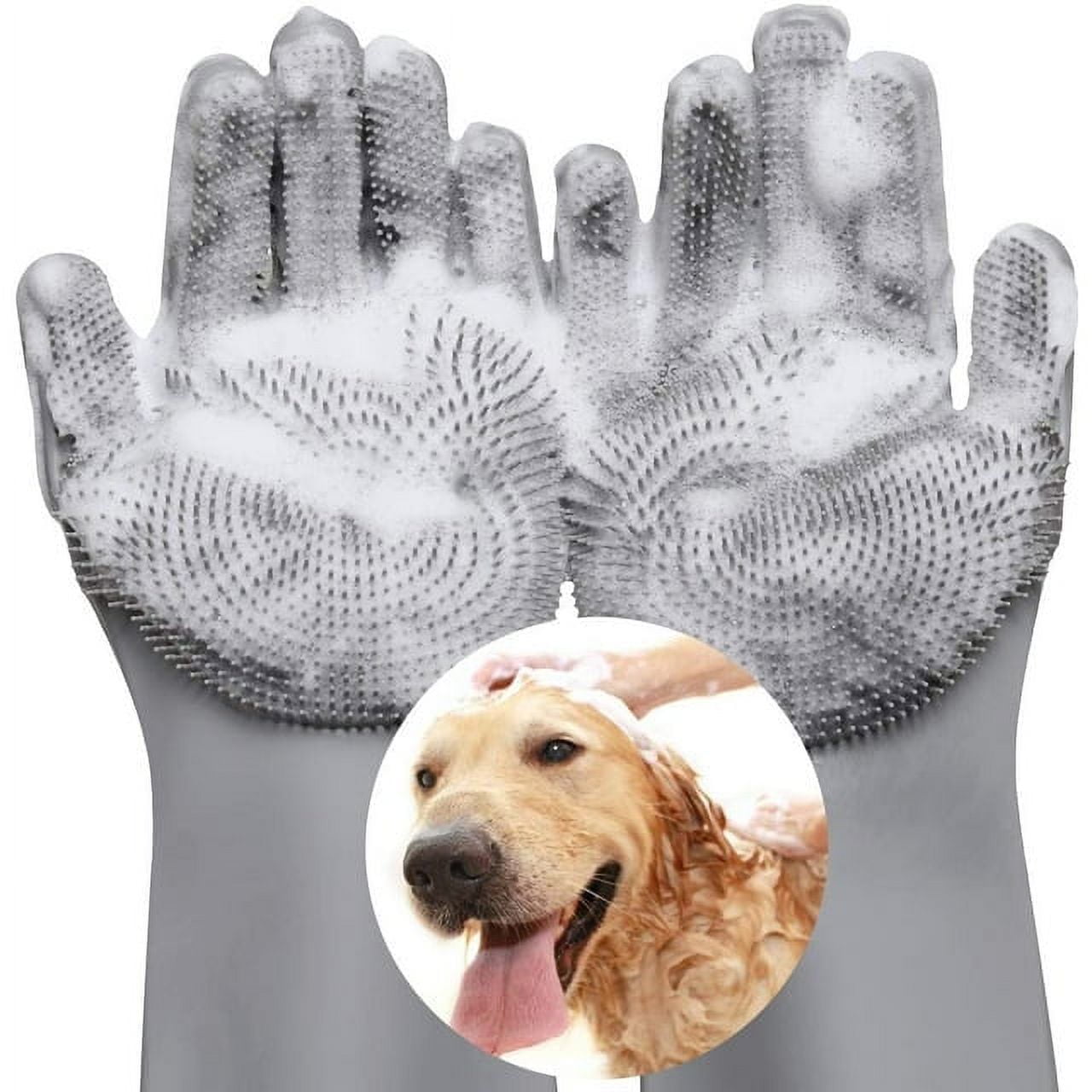 Guantes De Aseo Y Limpieza De Mascotas Vavopaw Magic Beauty Gloves - Venta Internacional.