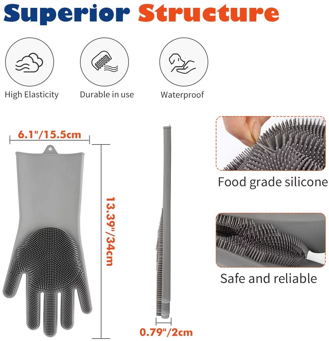 Foto 8 pulgar | Guantes De Aseo Y Limpieza De Mascotas Vavopaw Magic Beauty Gloves - Venta Internacional.