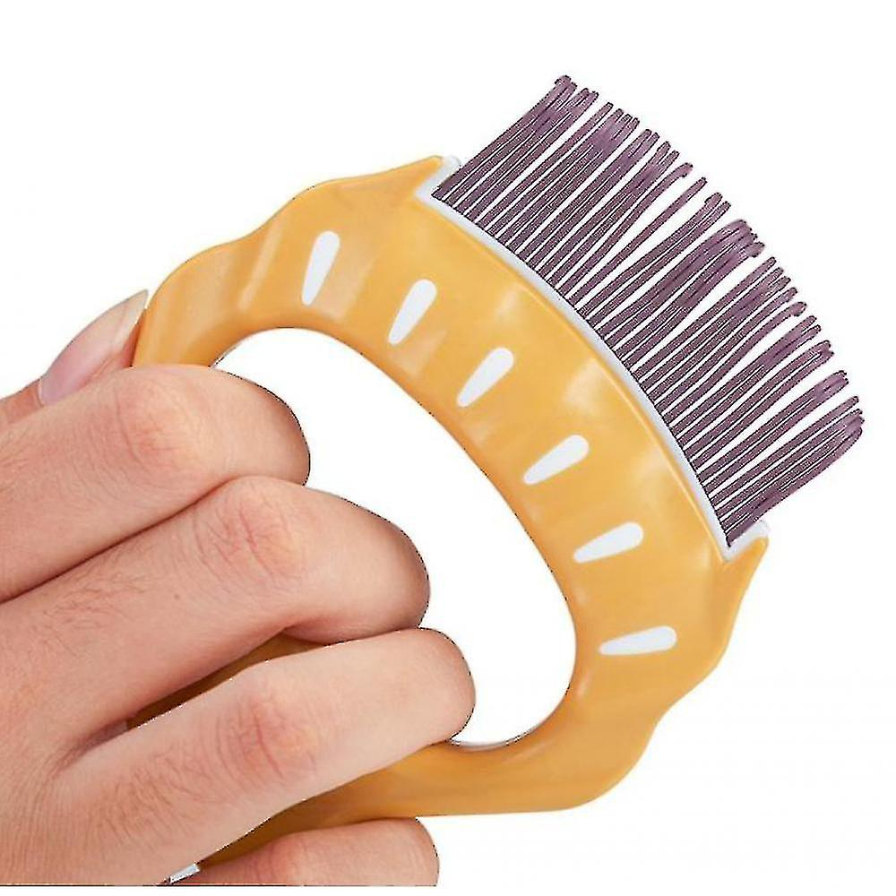 Limpiadores Faciales, Peine Para Mascotas Para Eliminar El Vello Flotante, Color Morado - Venta Internacional.
