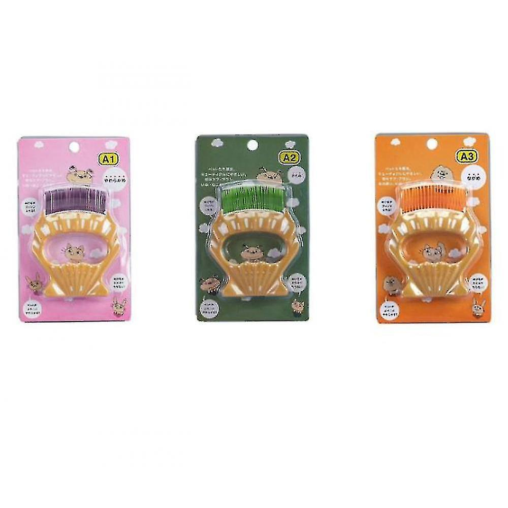 Foto 4 pulgar | Limpiadores Faciales, Peine Para Mascotas Para Eliminar El Vello Flotante, Color Morado - Venta Internacional.