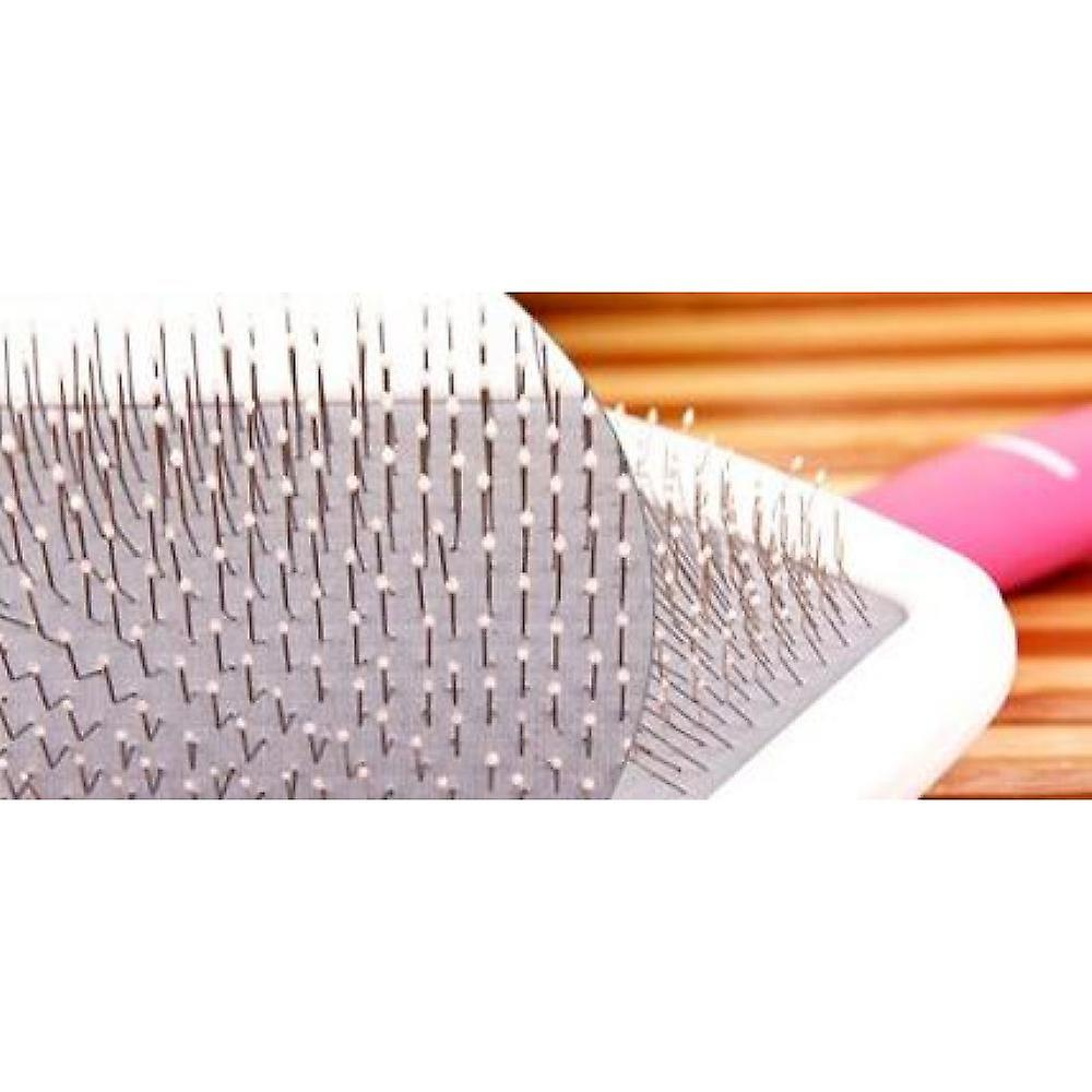 Foto 2 pulgar | Pet Comb Brush, Aguja Autolimpiante Para Perros Y Gatos, Color Rosa - Venta Internacional.