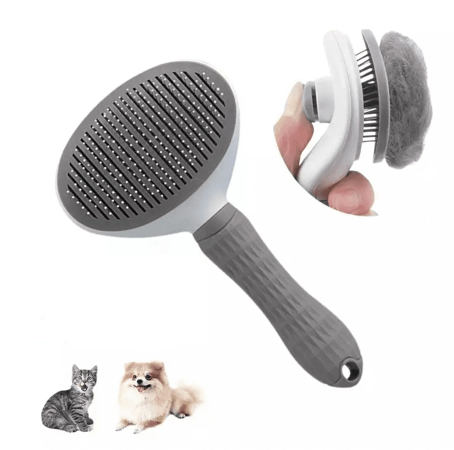 Cepillo Para Perros Y Gatos Doggie Supply, Autolimpiante - Venta Internacional.