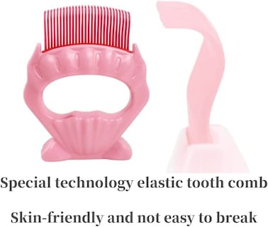 Foto 5 | Peine De Masaje Pet Grooming Para Perros Y Gatos, Paquete De 3 - Venta Internacional.