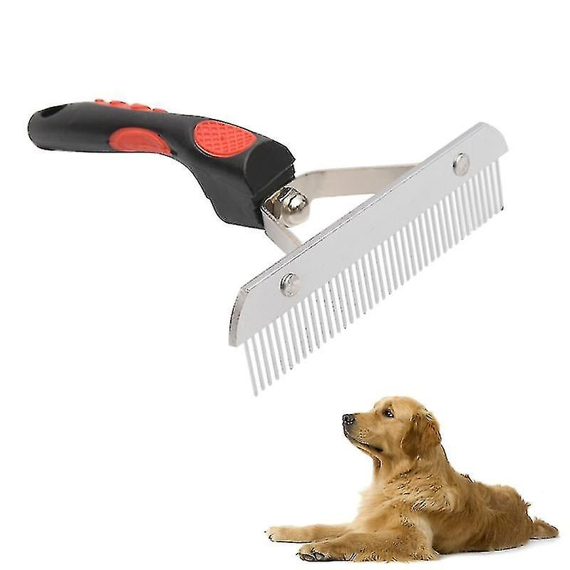 Peine De Rastrillo De Aseo Para Mascotas De Acero Inoxidable Para Perros Grandes - Venta Internacional.