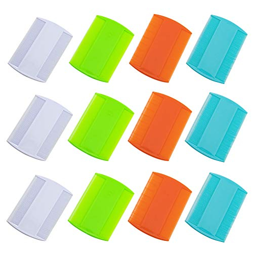 Foto 2 pulgar | Peines Para Pulgas Y Piojos Auear De Plástico De Doble Cara, Paquete De 12 - Venta Internacional.