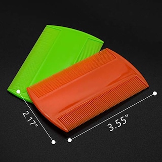 Foto 6 | Peines Para Pulgas Y Piojos Auear De Plástico De Doble Cara, Paquete De 12 - Venta Internacional.
