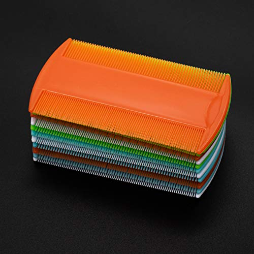 Foto 8 pulgar | Peines Para Pulgas Y Piojos Auear De Plástico De Doble Cara, Paquete De 12 - Venta Internacional.