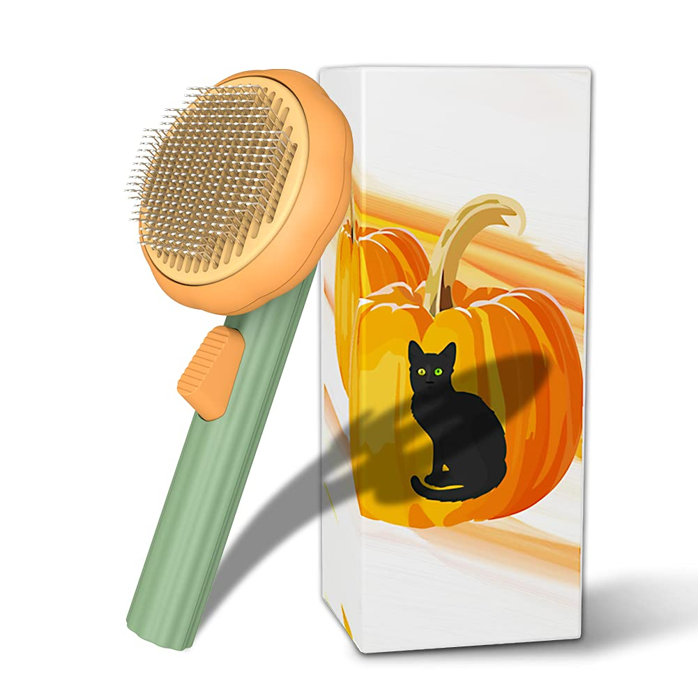 Pincel Para El Cuidado De Mascotas Jieyou Pumpkin Design Para Mascotas - Venta Internacional.