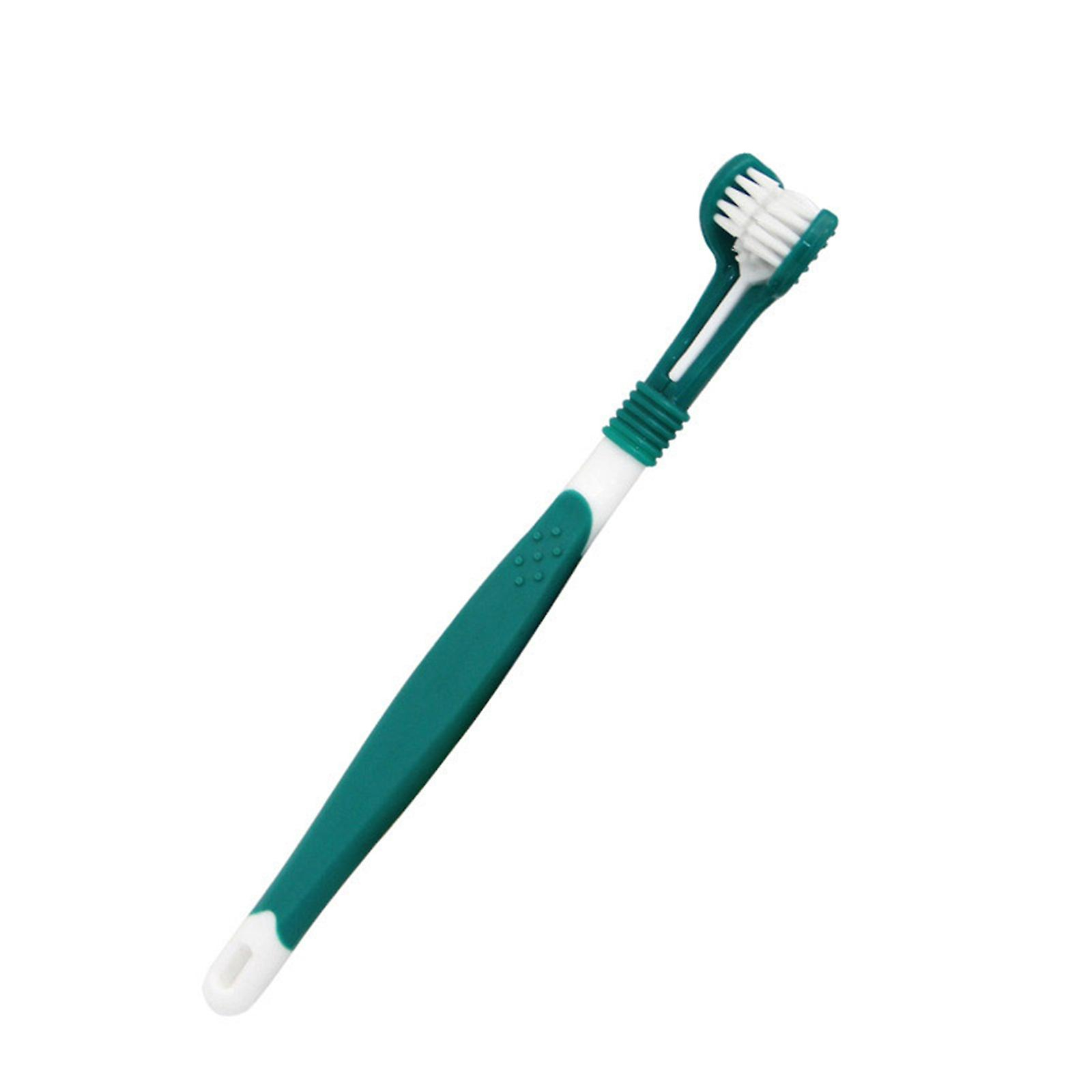 Cepillo De Dientes Para Mascotas, Herramienta De Limpieza De Dientes De Triple Cabezal Para Perros Y - Venta Internac