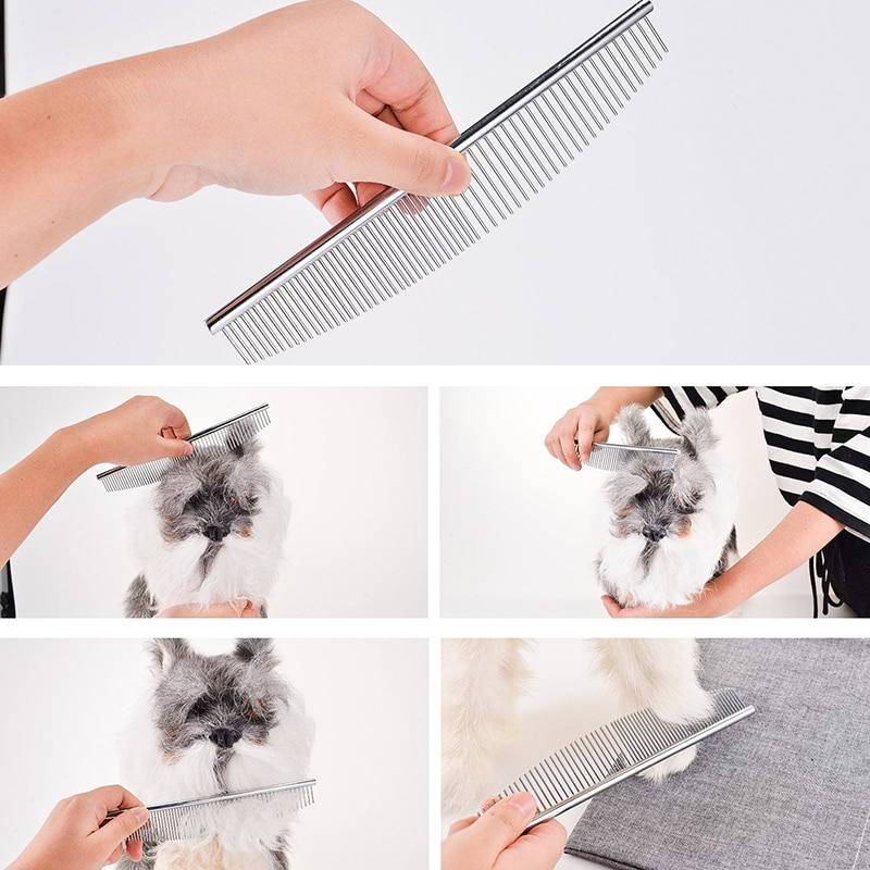 Peine Para Perros De Acero Inoxidable Con Diseño De Arco Duradero Para Cepillar Los Dientes - Venta Internacional.