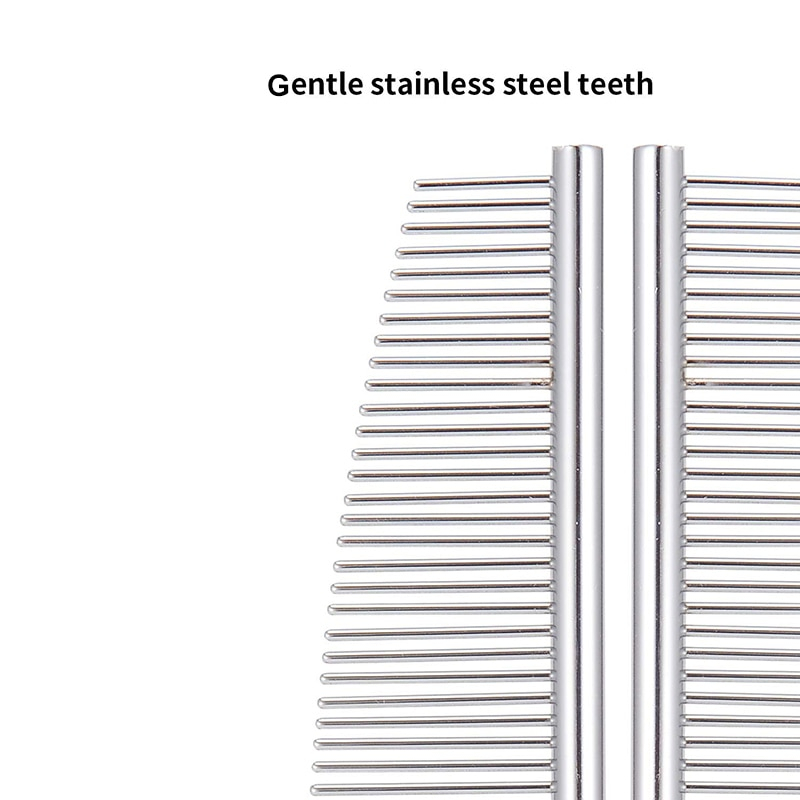 Foto 5 pulgar | Peine Para Perros De Acero Inoxidable Con Diseño De Arco Duradero Para Cepillar Los Dientes - Venta Internacional.