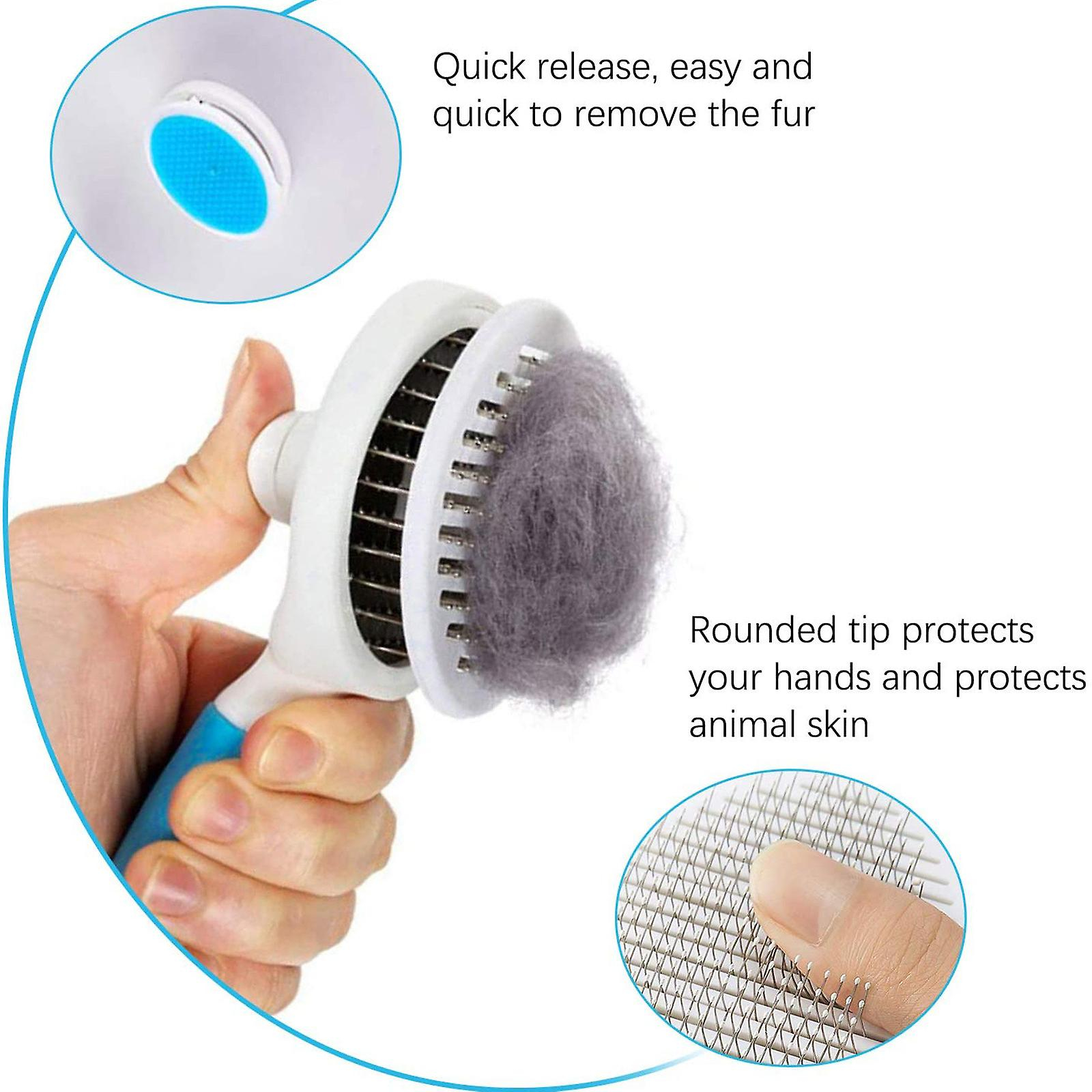 Foto 6 pulgar | Cepillo De Limpieza Para Quitar La Capa Inferior De Perros Y Gatos - Venta Internacional.
