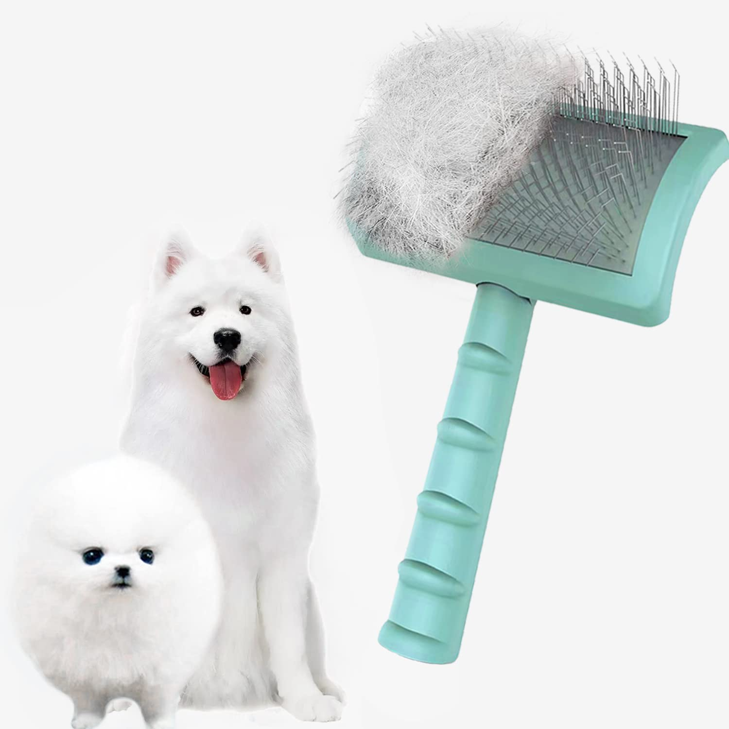 Foto 2 pulgar | Slicker Brush Jieyou Large Firm Para Perros Goldendoodles - Venta Internacional.
