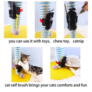 Foto 3 | Peines De Masaje Para Mascotas Jieyou, Autocuidado, Para Gatos, 2 Paquetes - Venta Internacional.