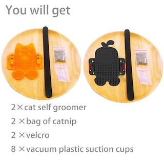 Foto 7 | Peines De Masaje Para Mascotas Jieyou, Autocuidado, Para Gatos, 2 Paquetes - Venta Internacional.
