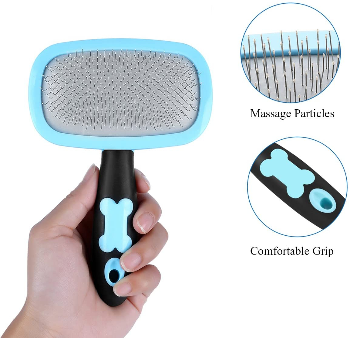 Foto 4 pulgar | Cortadora De Cepillos Para Mascotas Para Perros Y Gatos, Color Azul - Venta Internacional.