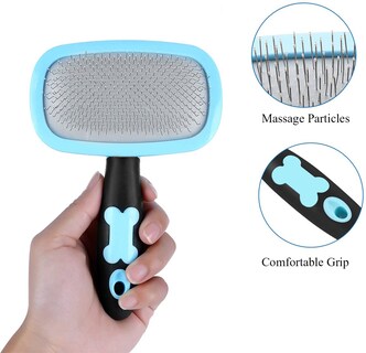 Foto 3 | Cortadora De Cepillos Para Mascotas Para Perros Y Gatos, Color Azul - Venta Internacional.