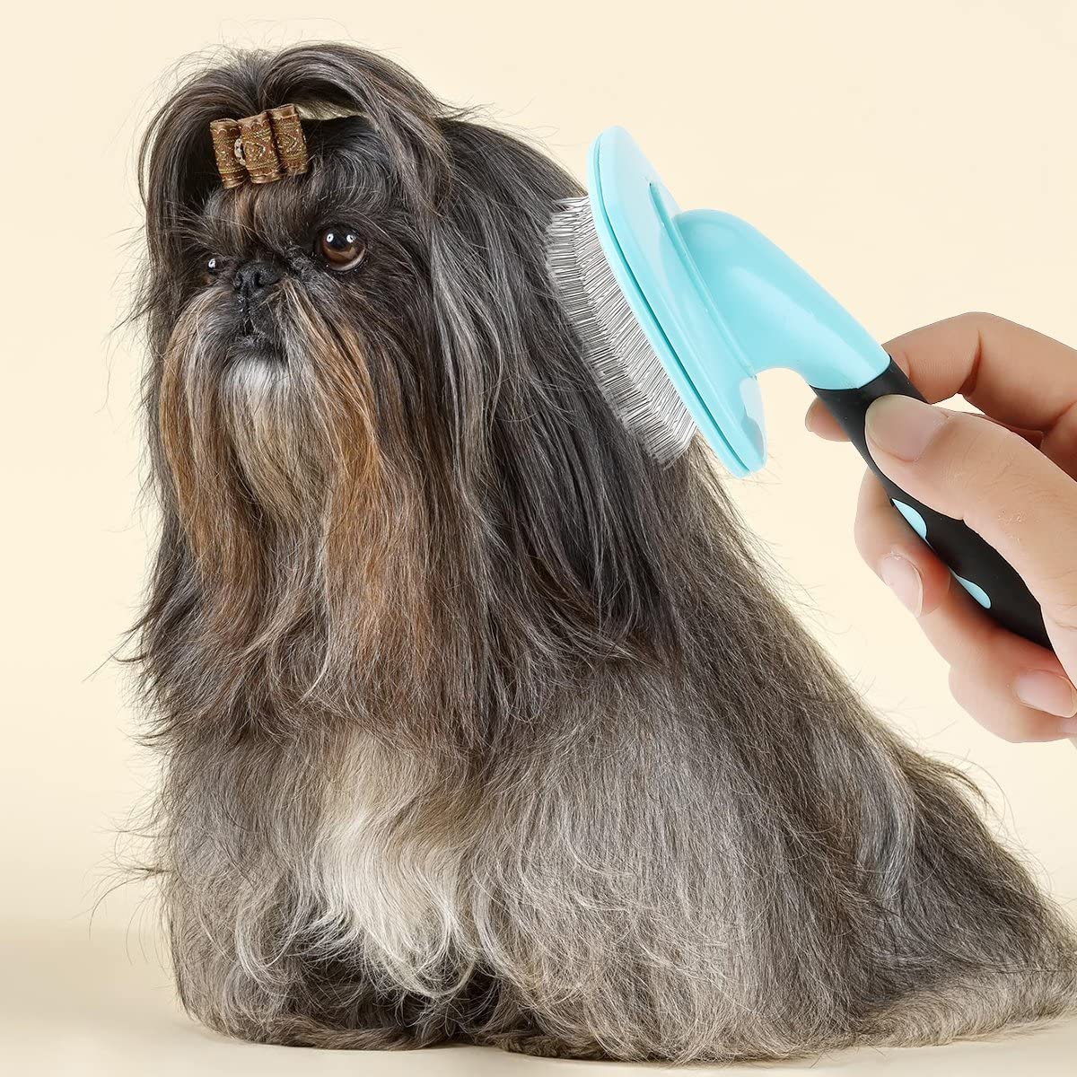 Foto 7 pulgar | Cortadora De Cepillos Para Mascotas Para Perros Y Gatos, Color Azul - Venta Internacional.