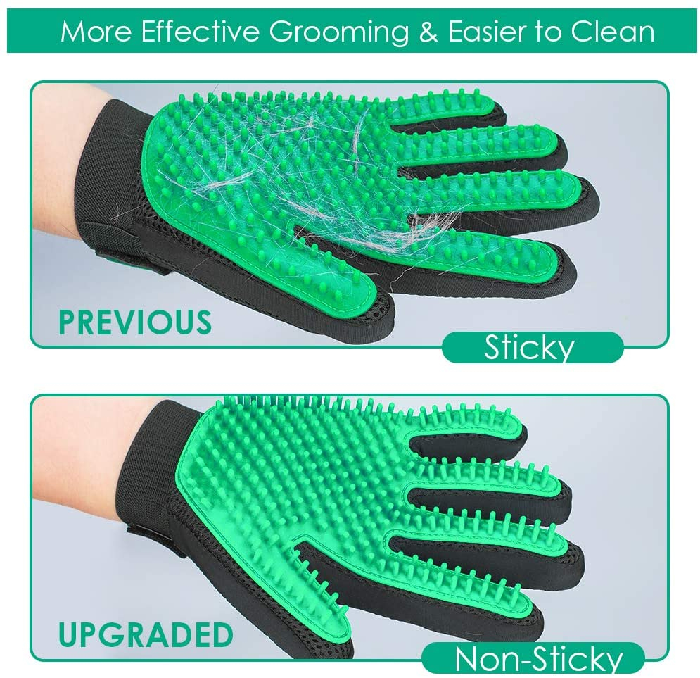 Foto 3 pulgar | Guantes Depiladores Para Mascotas Jieyou Con 255 Puntas Para Perros Y Gatos - Venta Internacional.