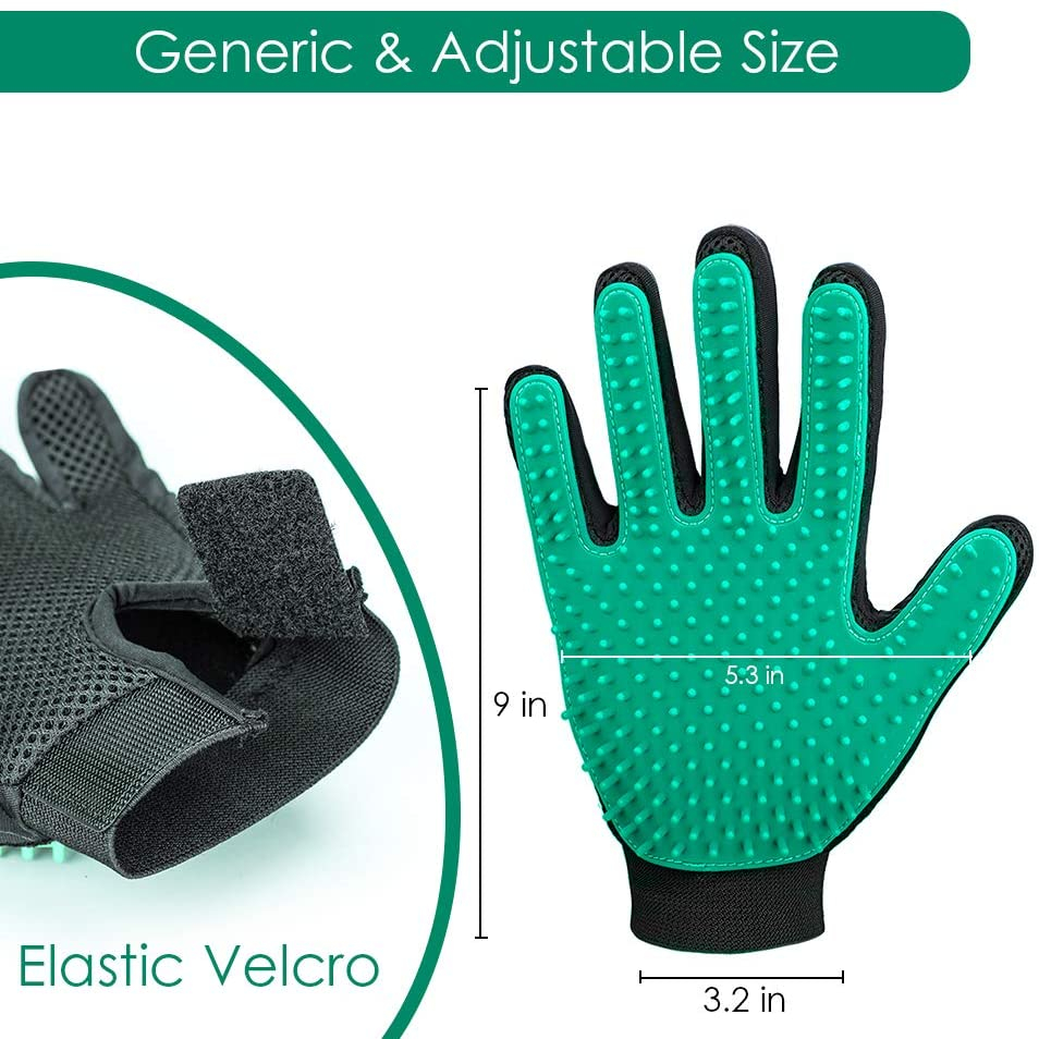 Foto 8 pulgar | Guantes Depiladores Para Mascotas Jieyou Con 255 Puntas Para Perros Y Gatos - Venta Internacional.