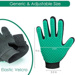 Foto 7 | Guantes Depiladores Para Mascotas Jieyou Con 255 Puntas Para Perros Y Gatos - Venta Internacional.
