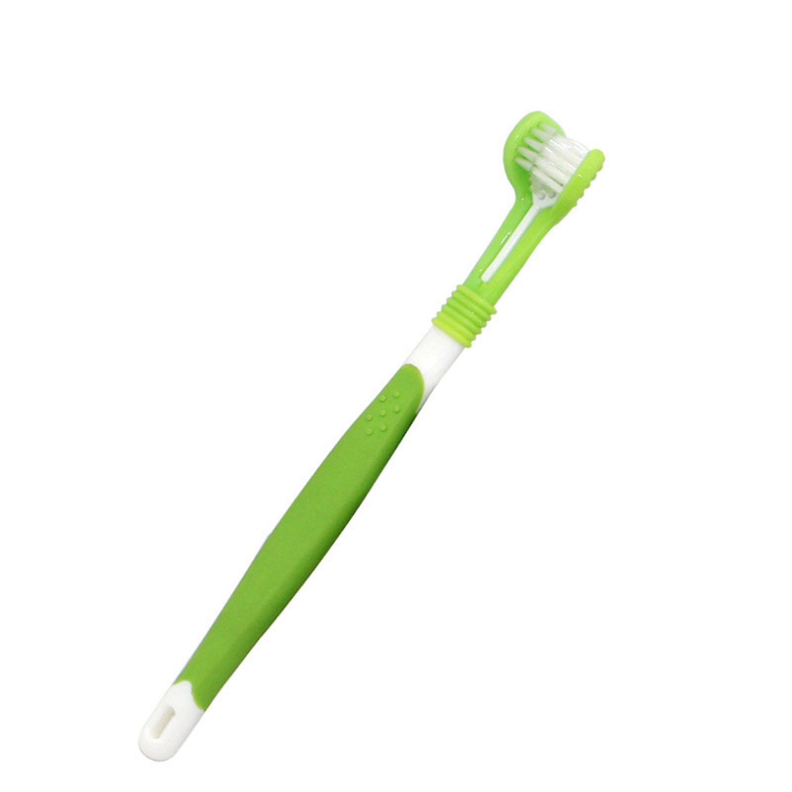 Cepillo De Dientes Para Mascotas, Herramienta De Limpieza De Dientes De Triple Cabezal Para Perros Y - Venta Internac