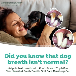 Foto 5 | Cepillo De Dientes Tropiclean Fresh Breath Tripleflex Para Perros - Venta Internacional.