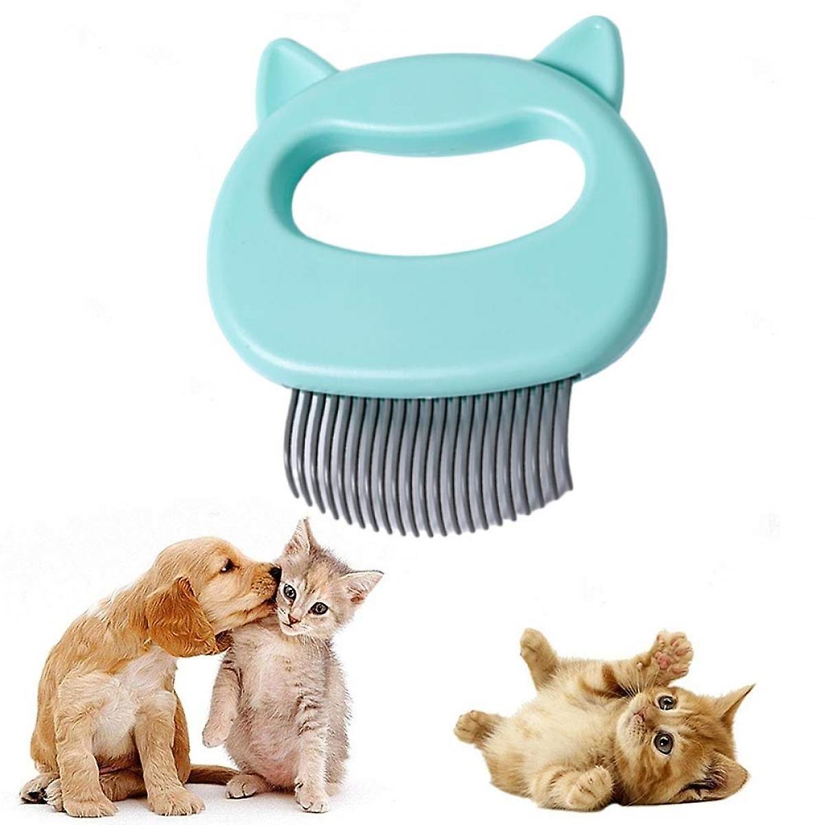 Foto 6 pulgar | Pet Comb Huoguo, Diseño De Masaje 2 En 1 Para Perros Y Gatos - Venta Internacional.