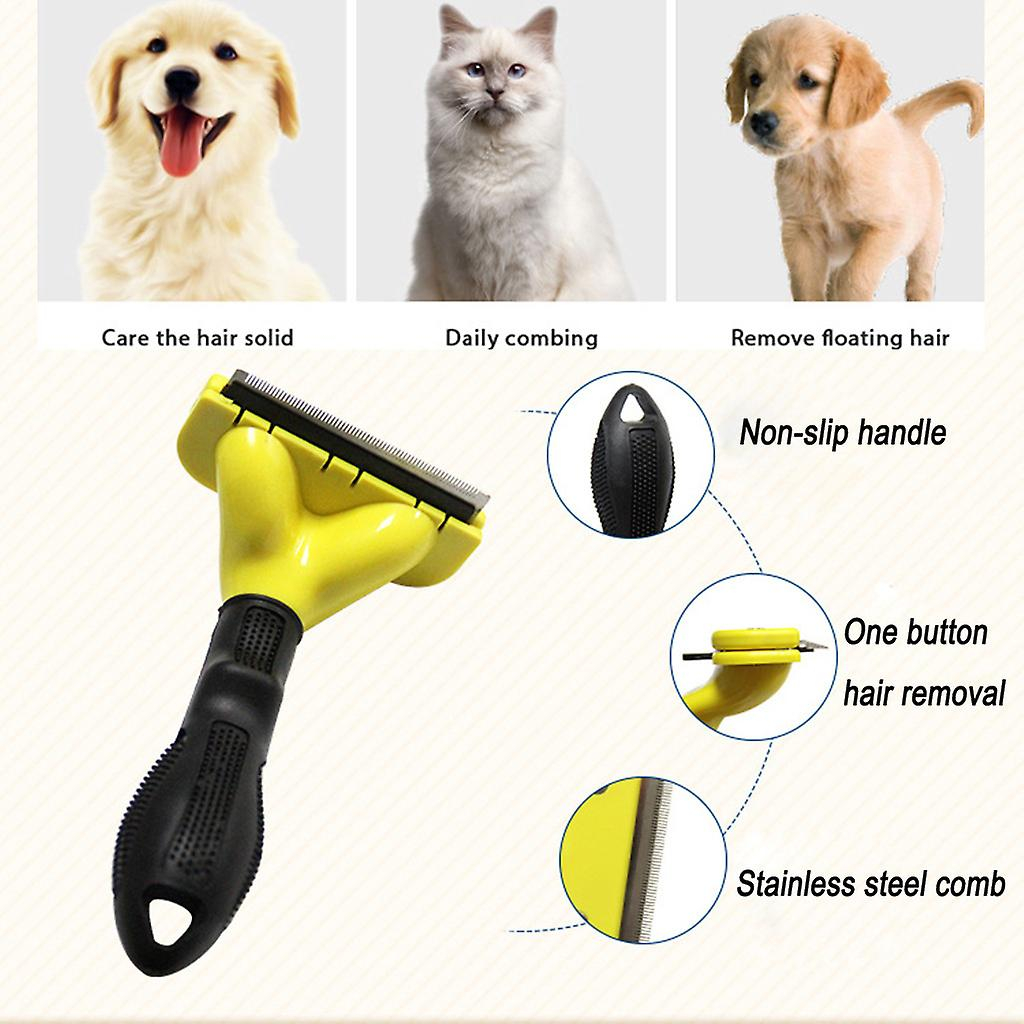 Foto 3 pulgar | Peine De Depilación Para Mascotas Huoguo Para Gatos Y Perros - Venta Internacional.