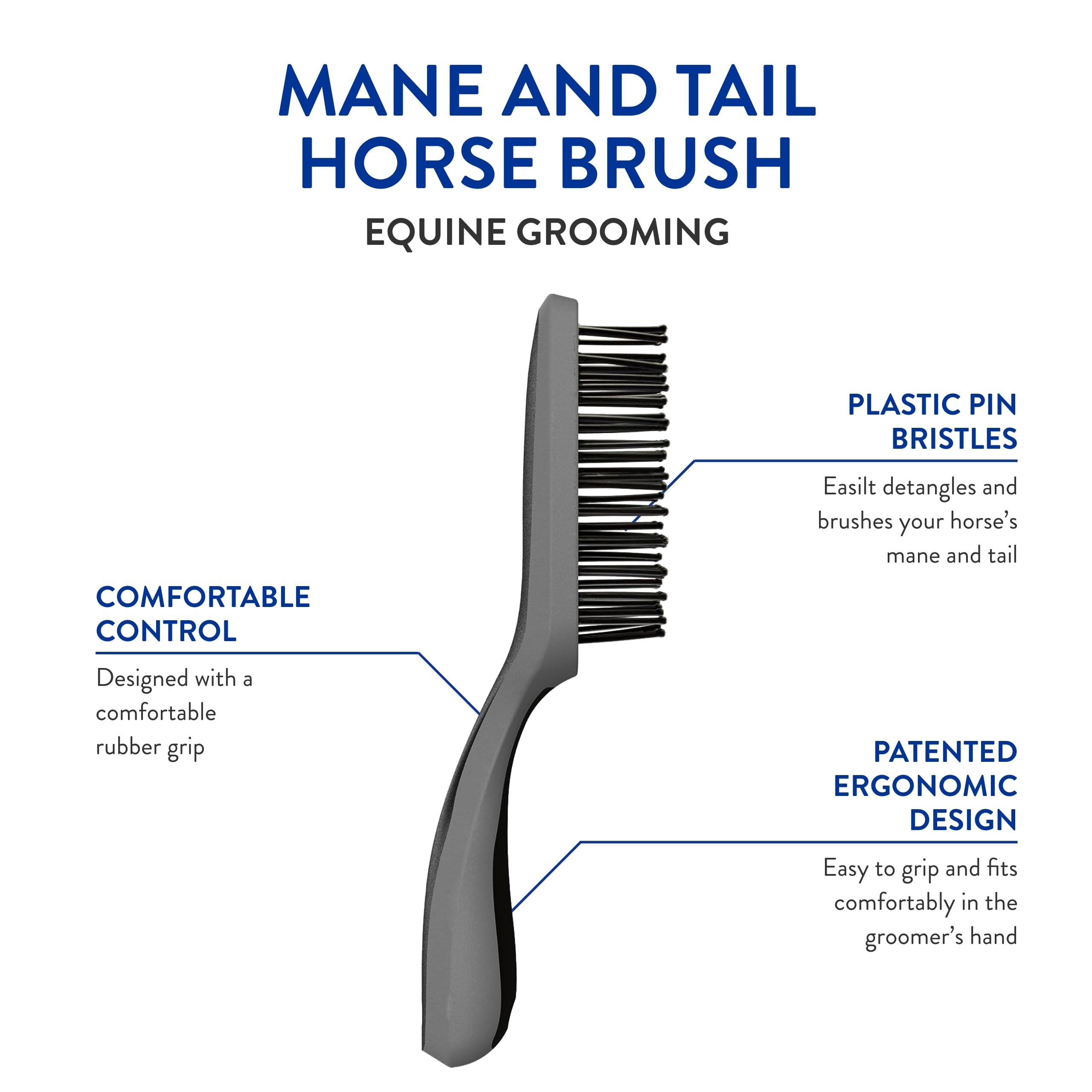 Foto 3 pulgar | Horse Brush Wahl, Peluquería Profesional Para Animales Equinos, Melena - Venta Internacional.