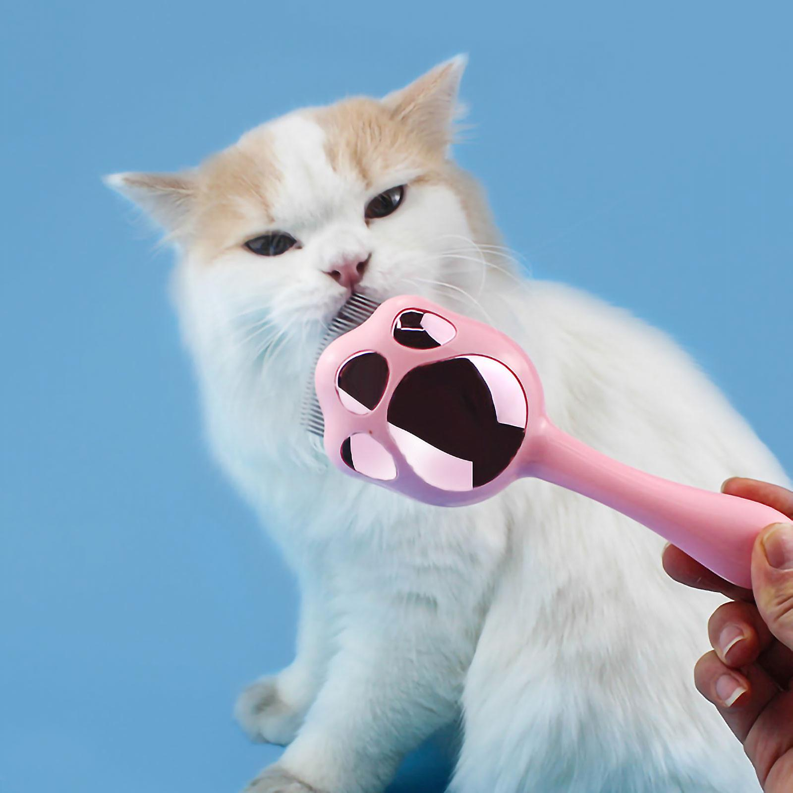 Foto 3 pulgar | Peine De Pelo Para Mascotas Y Gatos Con Forma De Concha, Peine Con Aguja Para Gatos Y Pequeños D - Venta Internacional.