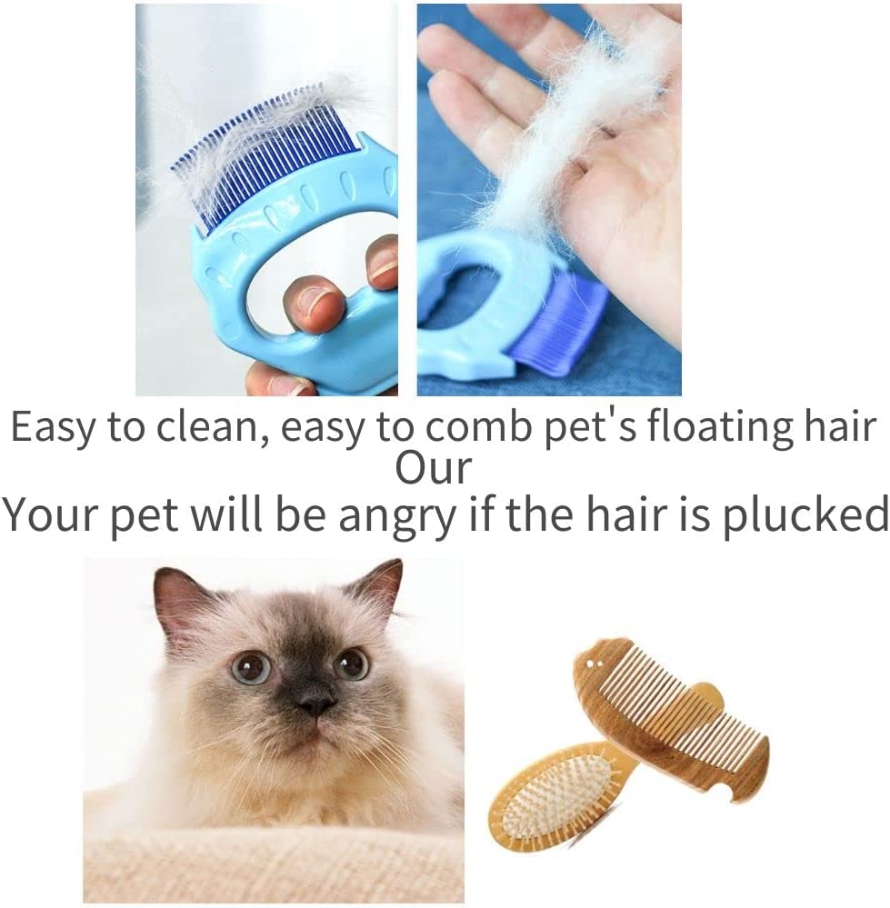 Peine De Masaje Pet Grooming Para Perros Y Gatos, Paquete De 3 - Venta Internacional.