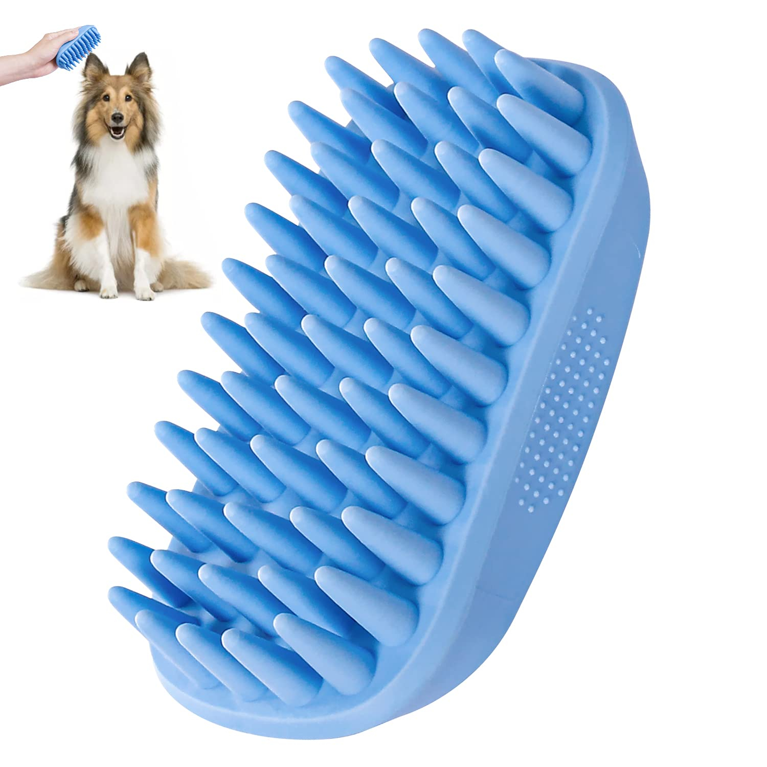 Foto 2 pulgar | Cepillo De Baño Para Perros Jieyou Rubber Shampoo Para Perros Y Gatos - Venta Internacional.