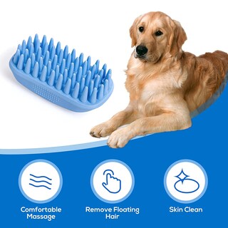 Foto 7 | Cepillo De Baño Para Perros Jieyou Rubber Shampoo Para Perros Y Gatos - Venta Internacional.